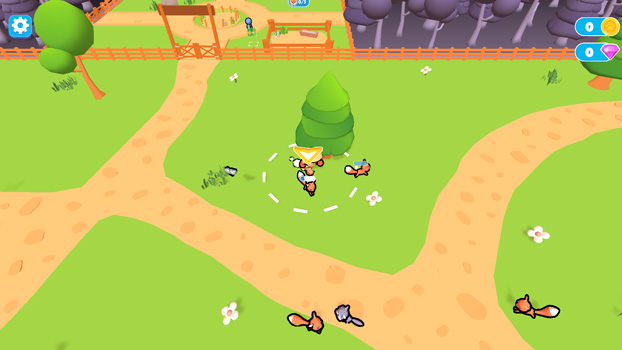 Thu thập các thú cưng.