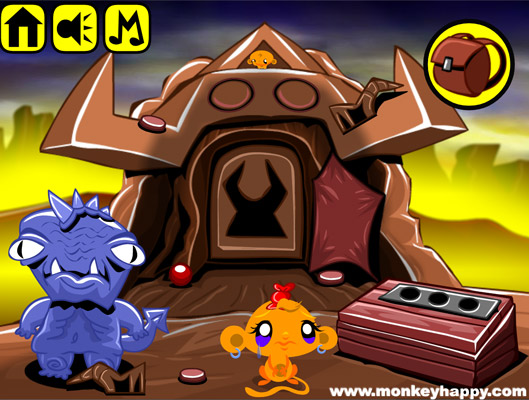 Chơi game Chú khỉ buồn: Ngắt đèn nhà máy - GameVui.vn