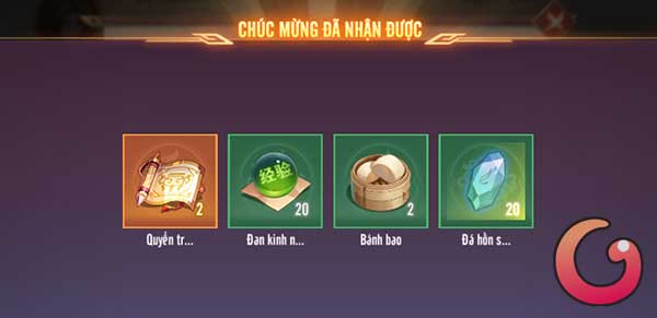 Chúc mừng nhận được