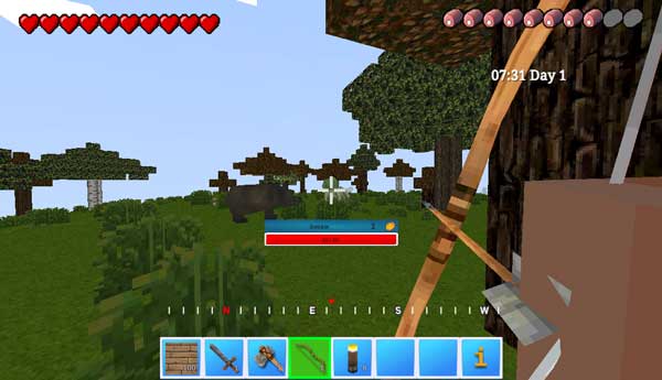 Dùng cung tên để tấn công từ xa