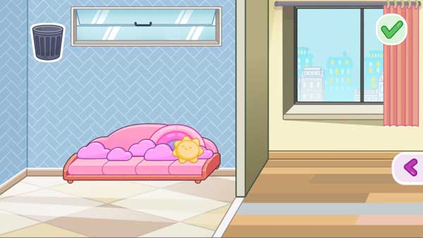 Lần lượt trang trí các căn phòng