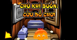 Chú khỉ buồn: Cừu đồ chơi