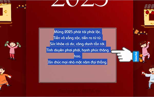 Viết lời chúc cho thiệp