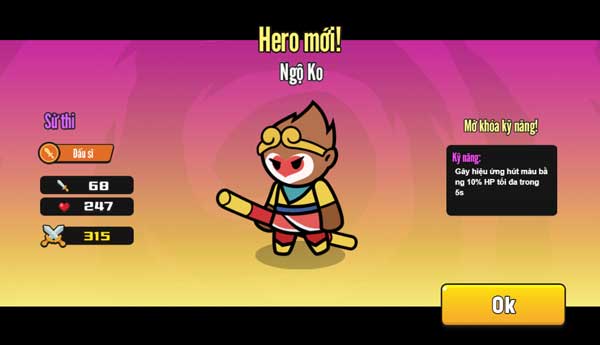 Rất nhiều tướng đa dạng để người chơi lựa chọn