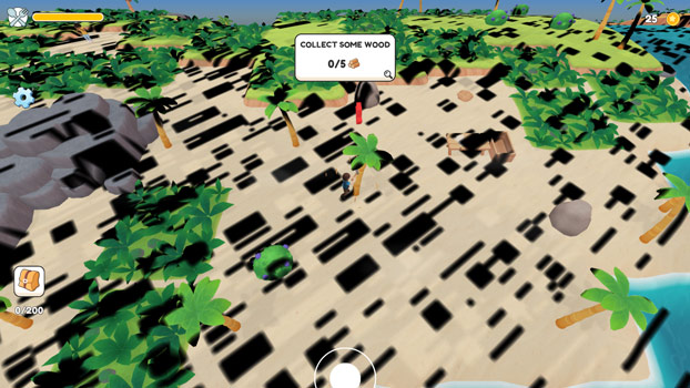 Khai thác các vật phẩm.