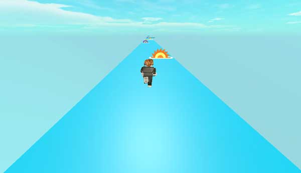 Bấm chuột để điều khiển Obby