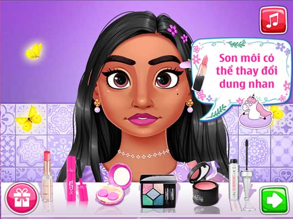 Hãy trang điểm cho Moana