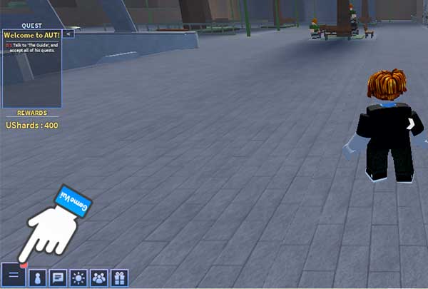 Nhấn vào biểu tượng 2 dấu gạch ngang