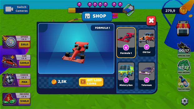 Mua thêm nhiều xe mới.