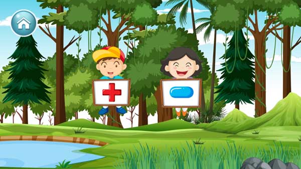 Chọn phép tính cộng hoặc trừ