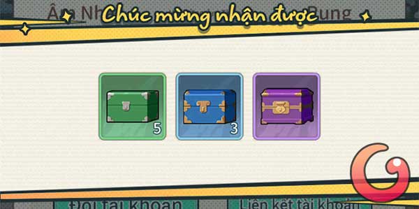 Phần thưởng đổi code