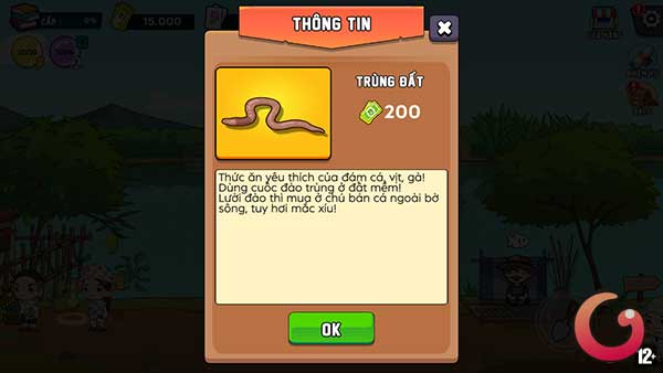 Đào trùng đất làm mồi câu cá