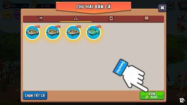 Bán cá câu được