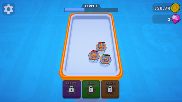 Chơi game Đại chiến con quay - GameVui.vn