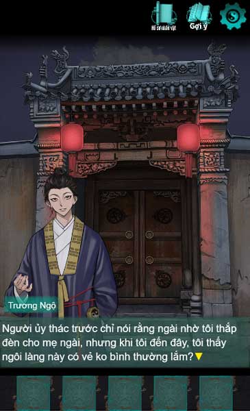 Đừng quên đọc hội thoại để suy đoán gợi ý