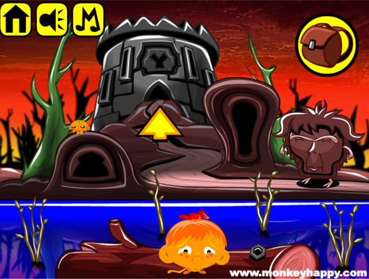 Chơi game Chú khỉ buồn: Ánh sáng tháp đen - GameVui.vn