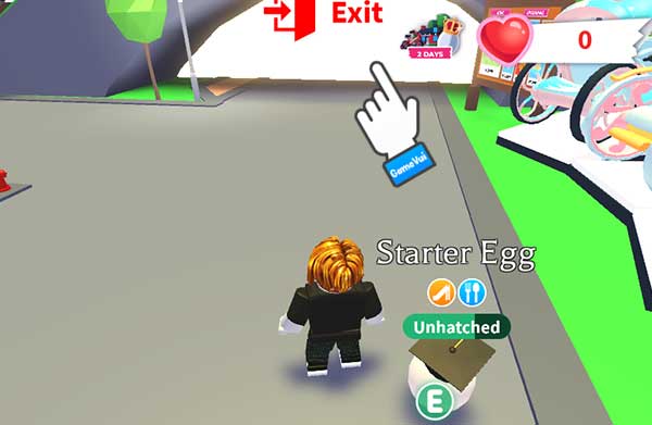 Đi vào cánh cổng màu trắng