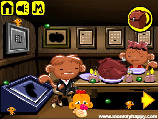 Chơi game Chú khỉ buồn: Gấu mèo giả thỏ - GameVui.vn