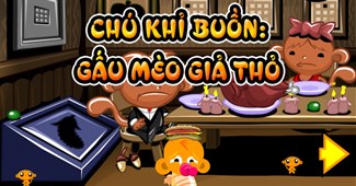 Chú khỉ buồn: Gấu mèo giả thỏ
