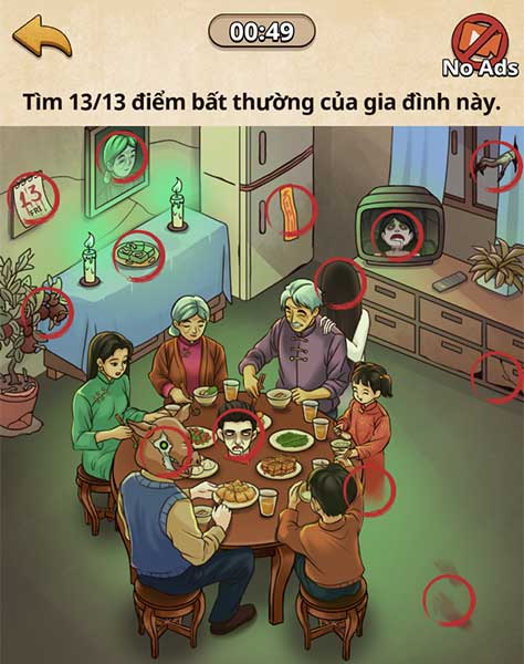 Câu Đố Ác Mộng: Điều Chưa Biết level 16