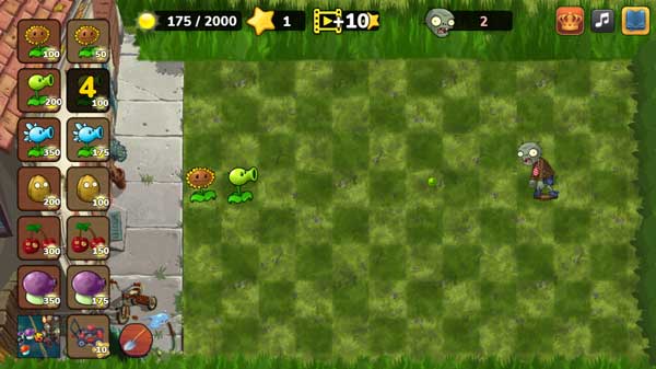 Dùng số tiền xu để mua và đặt cây trồng vào vườn