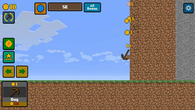 Liên tục đào để kiếm tài nguyên.