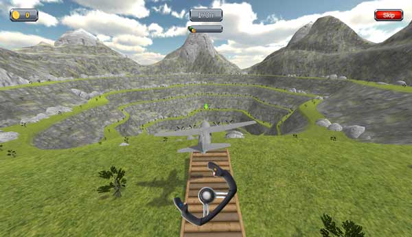 Di chuyển máy bay quãng đường thuận tiện nhất để về đích