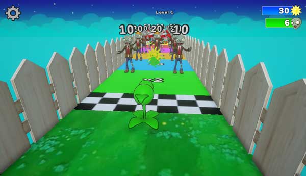 Về địch và hạ gục thật nhiều thây ma xác sống