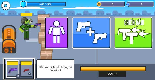 Chơi game Cây bắn đậu phòng thủ - GameVui