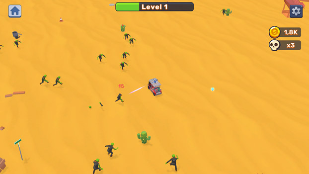 Bắn hạ lũ zombies.