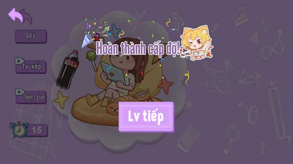 Hoàn thành cấp độ
