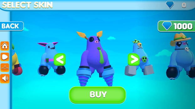 Mở khoá nhiều trang phục.