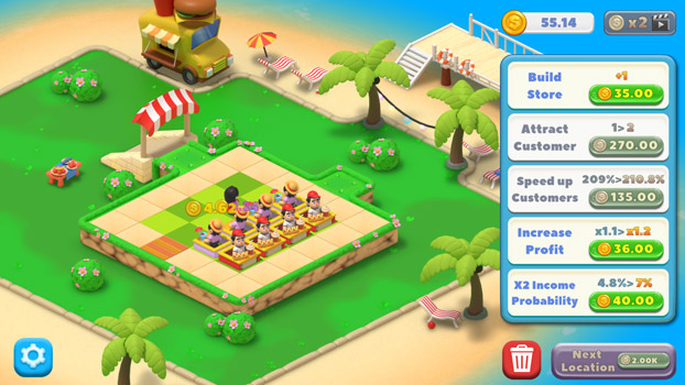 Trở thành ông trùm kinh doanh.