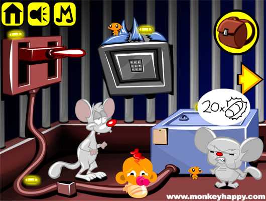 Tìm đồ vật cho các chú chuột.