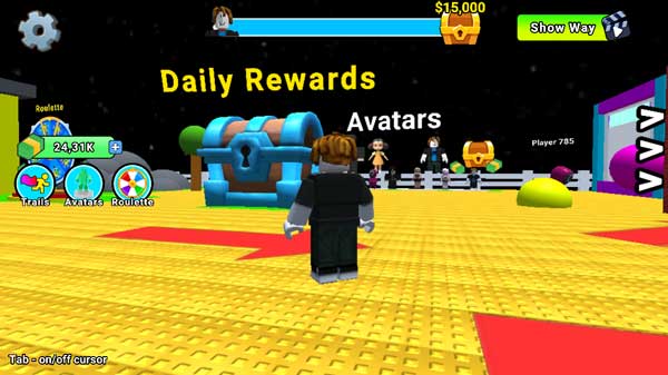 Chơi game Obby vượt cầu thủy tinh - GameVui