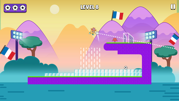 Nhiều màn chơi với cơ chế thú vị.