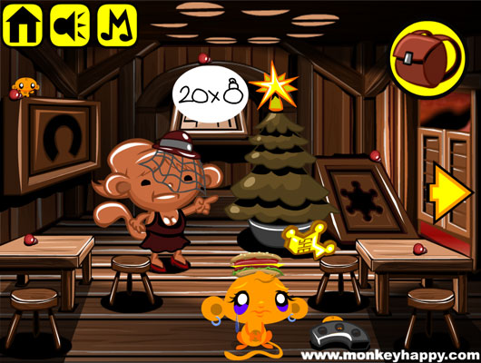 Tìm đồ vật bị thiếu cho các chú khỉ.