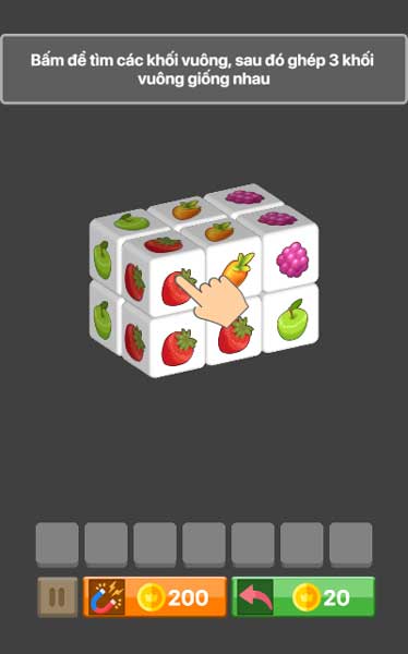 Chơi game Ghép khối vuông - GameVui