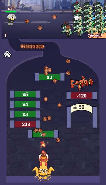 Chế độ minigame rất thú vị và hấp dẫn