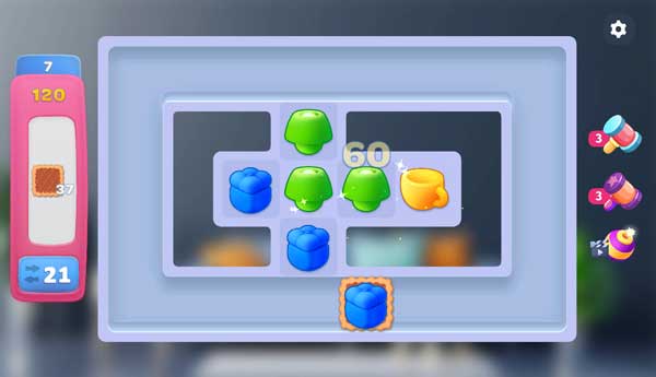 Lối chơi Match 3 quen thuộc và hấp dẫn