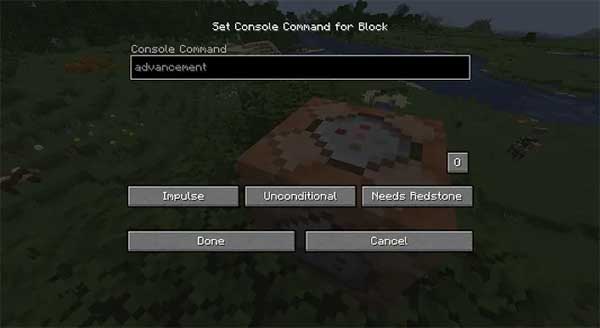 Console Command