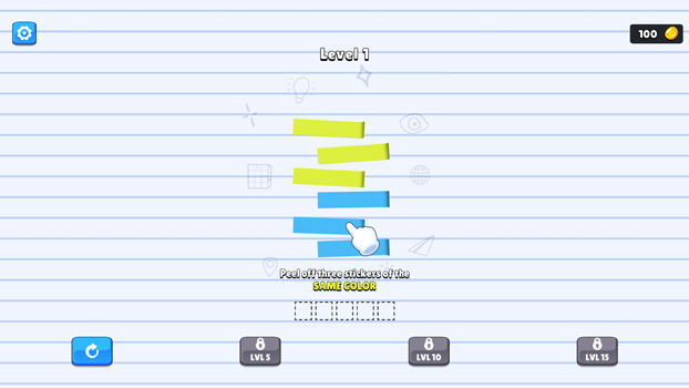 Chơi game Xé giấy nhớ - GameVui.vn