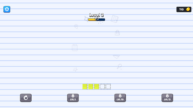 Chọn 3 giấy nhớ cùng màu để loại bỏ chúng.