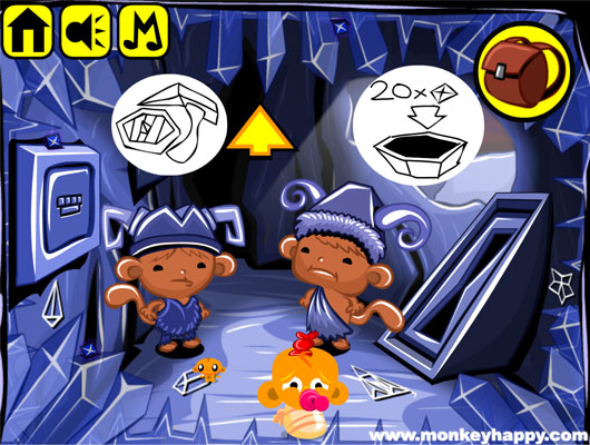 Tìm đồ vật cho các chú khỉ.