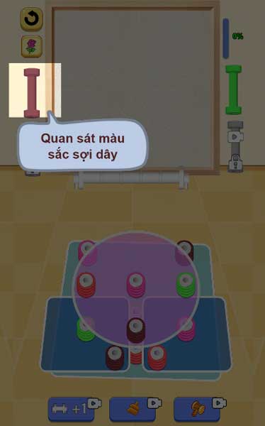 Chơi game Gỡ dây thêu tranh - GameVui