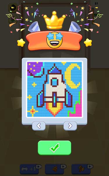 Hoàn thành thật nhiều level cấp độ