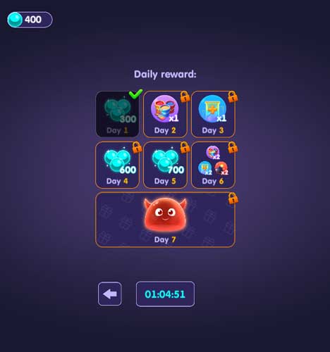 Quà phần thưởng đăng nhập Game