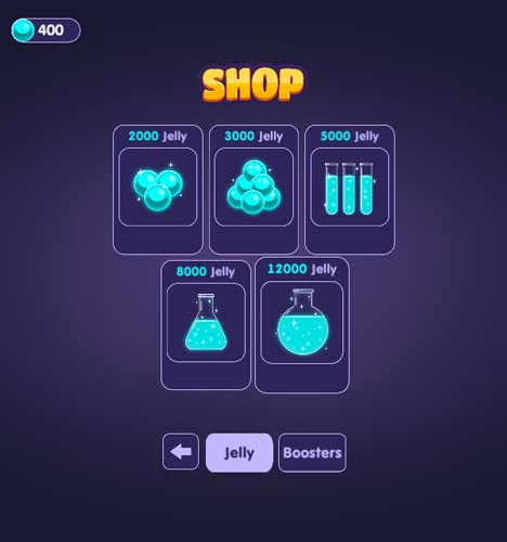 Nhiều vật phẩm hấp dẫn trong Shop cửa hàng