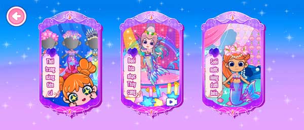 Giúp nàng tiên cá làm đẹp qua 3 chế độ khác nhau