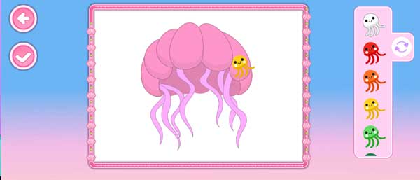 Tô màu, thay đổi màu sắc họa tiết